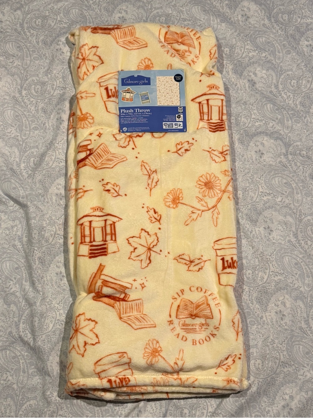 Gilmore Girls Super Soft Thick Large 50x70 in. Plush Throw Blanket